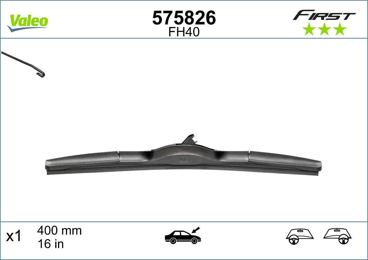 Lamela stergator VALEO 575826